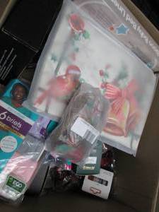 Box of Assorted Small Overstock Ite...