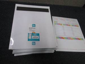 12- 60 pks Homework Planner Pads...