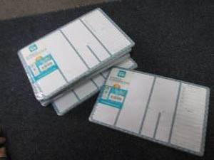 13- 52 pks Weekly Planner Pads...