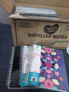 8 Assorted Undated Planners...
