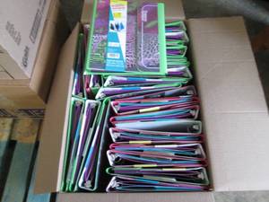 Large Box of Trapper Keepers...