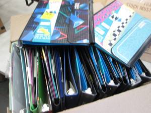 Trapper Keepers & 3 Ring Binders...