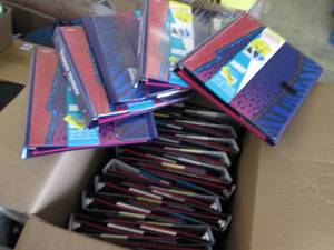 Large Box of Trapper Keepers...