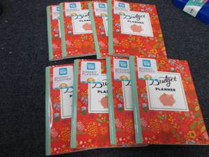 8 Budget Planners...