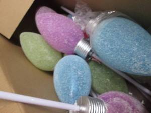 Box of Christmas Bulb Unlit Pathway...