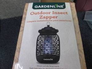 Outdoor Insect Zapper open box...