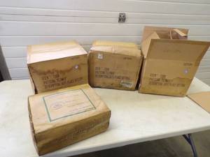 4 Boxes of  Fly Away  Place Settings one box open to see pattern