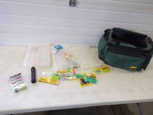 Tackle Box with Lures