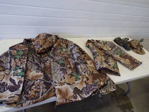 Hogman Raingear Coat and pants with Hats