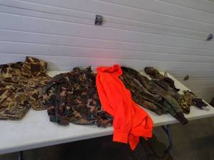 Camo Shirts, Blaze Hooded Sweatshirt, Gloves and Hat