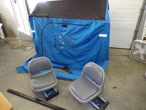 Fish Trap Dave Genz Voyager Fish House Frame and Cover