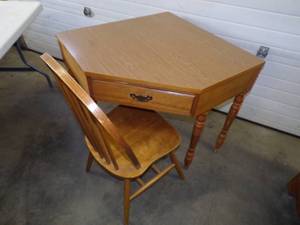 Corner Desk and Chair