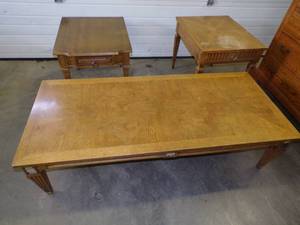 Coffee Table and 2 side tables