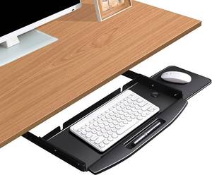 Keyboard tray for desk