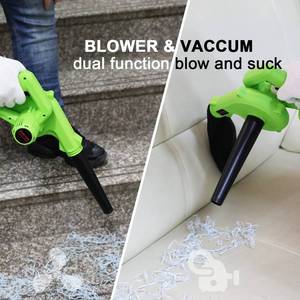 Cordless Mini Green leaf Blower Green