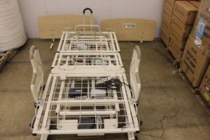 lot 3 image: Joerns Hi-Low Homecare Bed