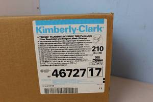 lot 46 image: Kimberly Clark 46727 N95 Surgical Mask 6 Boxes of 35 Masks - 210 MASKS TOTAL $299.95 MSRP