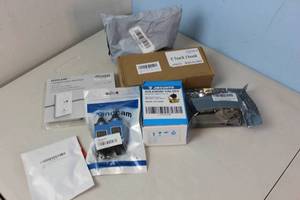 lot 112 image: Electronic and Plumbing Parts Bundle