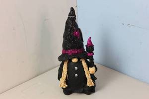 lot 142 image: Ceramic Halloween Gnome