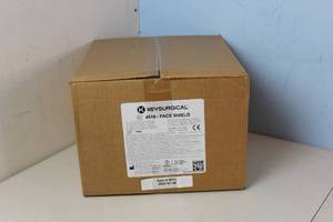 lot 279 image: 24 X KeySurgical Full Face Shield, 13 x 9 Model 4519 Made in USA.