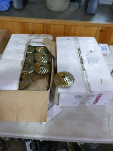 2 Boxes of B&C Eagle 15 Degree Coil Roofing Nails