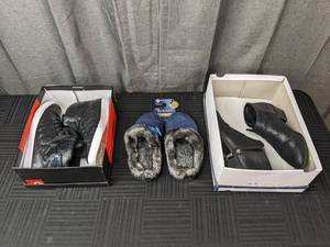 Three Pair of Womens Shoes Including Guess, Vera Wang and Isotoner