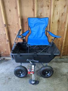 Yard Cart  and Folding Chair