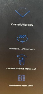 lot 64 image: New Samsung Gear VR with Controller