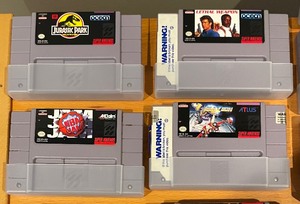 lot 77 image: Super Nintendo Games, Manuals and More