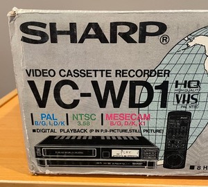 lot 81 image: New Sharp VCR