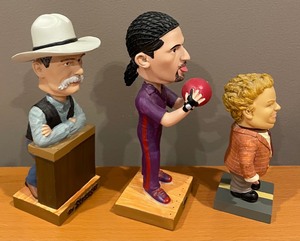 lot 85 image: The Stranger, Tommy Boy and The Big Lebowski Bobbleheads