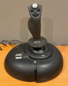 lot 98 image: Microsoft Sidewinder Force Feedback 2 Joystick and Remote Control