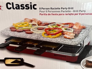 lot 145 image: Swissmar Raclette Party Grill with Stone Top