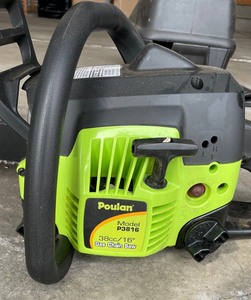 lot 161 image: Poulan Chainsaw with Case and Manual