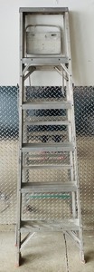 lot 158 image: 6 Foot Metal Ladder