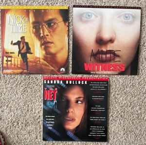 lot 192 image: Spectacularly Suspenseful Movies on Laser Discs