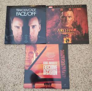 lot 200 image: Selection of Movies on Laser Discs including Fargo, The Full Monday, Face Off and More