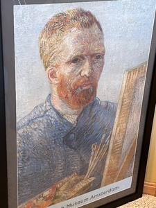 lot 50A image: Large Poster Print Van Gogh Museum Amsterdam