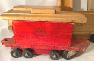 lot 158 image: Vintage Wooden Community Toys Company Toys