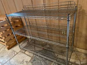lot 174 image: Metal Storage Shelving Unit