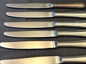lot 59 image: Set of Six Christofle Dinner Knives