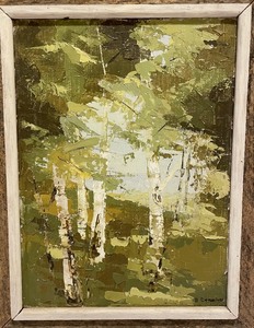 lot 342 image: Original Oil on Canvas Art by B. Cummings