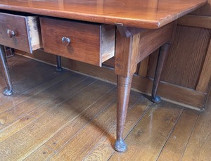 lot 364 image: Antique Pennsylvania Tavern Table with Drawers
