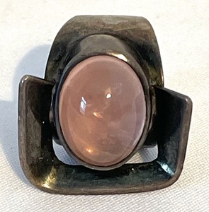 lot 374 image: Sterling Silver Choker, Bracelet, Brooch and Ring