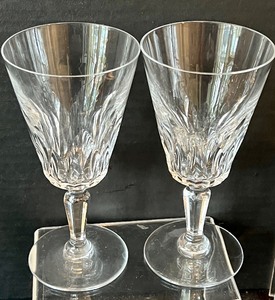 lot 38 image: Set of 7 Baccarat Wine Glasses