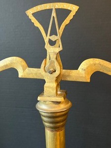 lot 48 image: Vintage Metal Scales of Justice