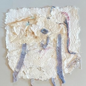 lot 417 image: Fabulous Framed Multi-Media Art