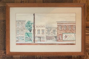 lot 273 image: 2 Fine Framed Watercolors by Eichhorn