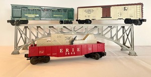 lot 143 image: Large Lot of Lionel Trains, Tracks and other Accessories