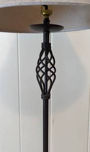 lot 239 image: Decorative Iron Floor Lamp